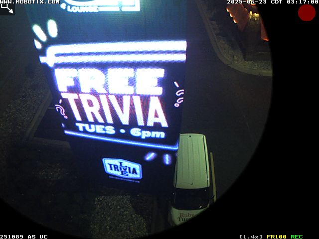 Camera localcam:Last Event Image